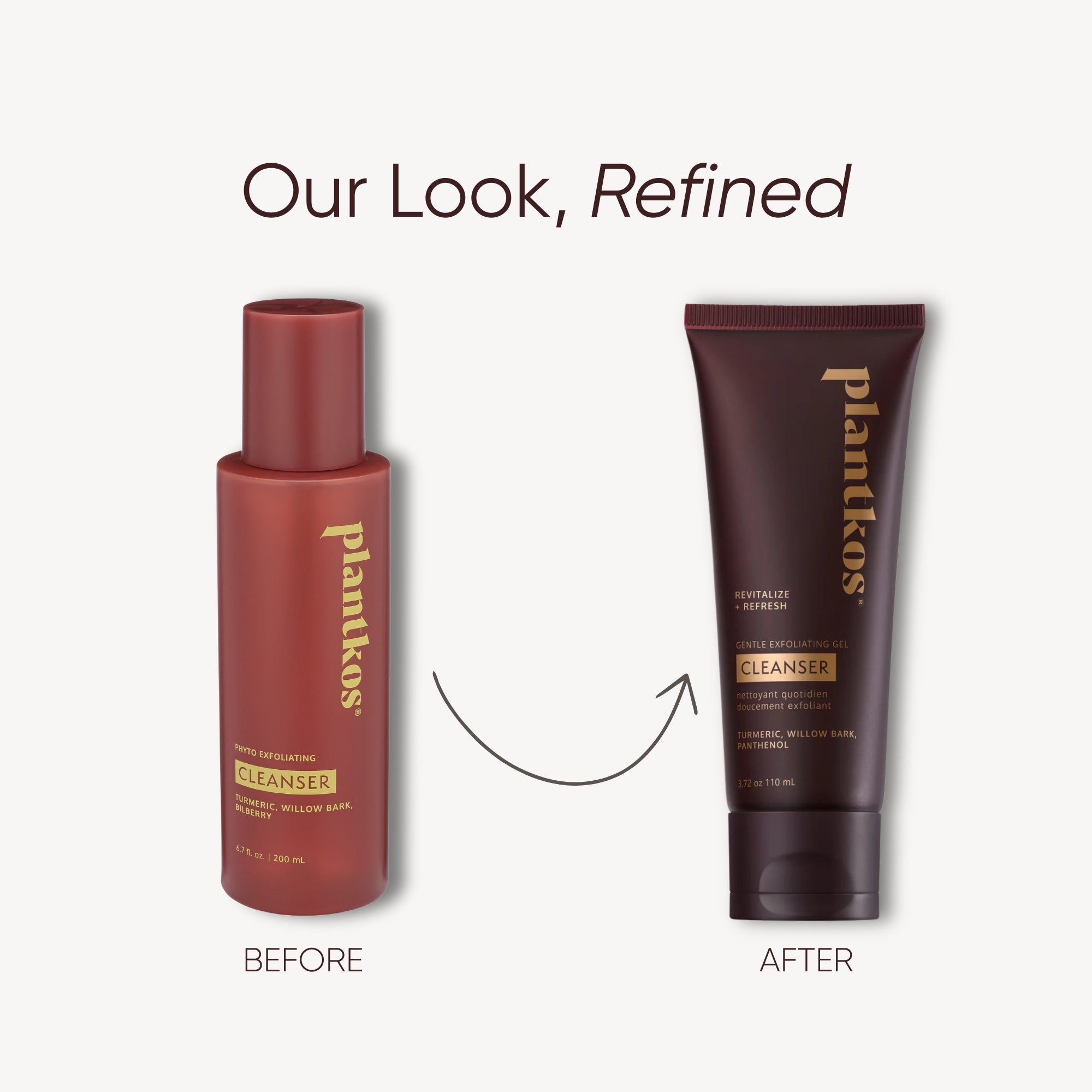 Gentle Exfoliating Gel Cleanser – PLANTKOS®